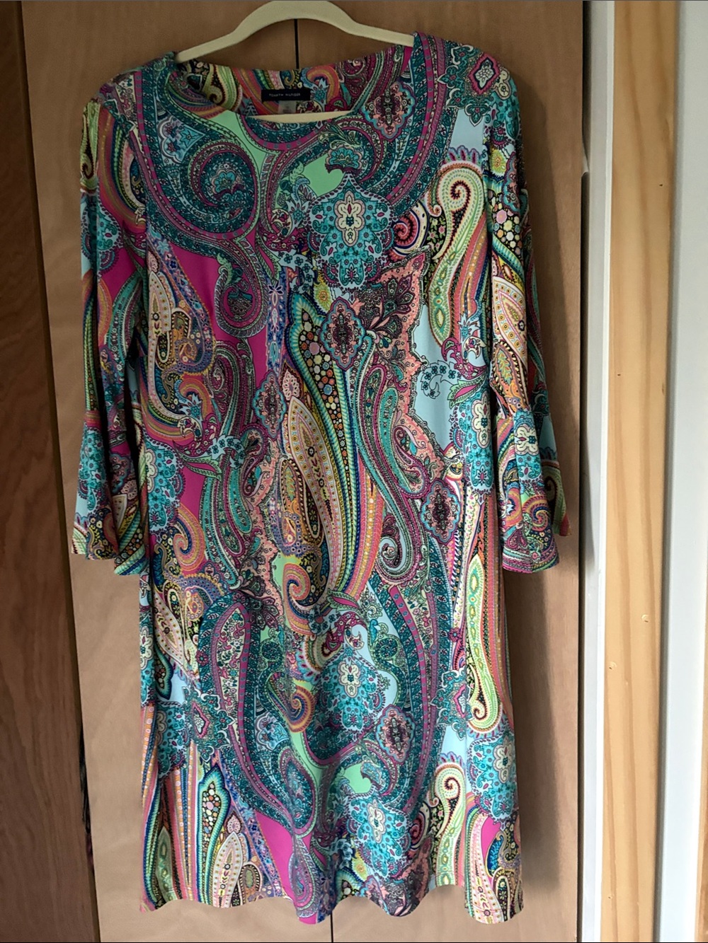 Tommy Hilfiger Multicolor Paisley Shift Dress